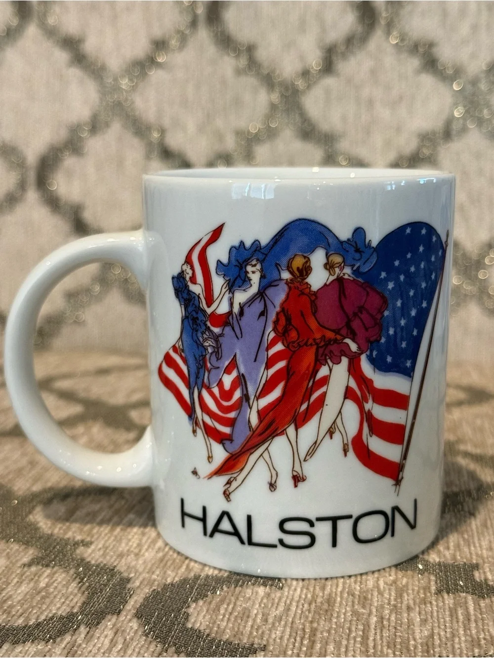 Vintage Halston Coffee Cup Set